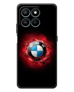Чехол для Huawei Honor 400 Smart с картинкой «Логотип BMW — вспышка»