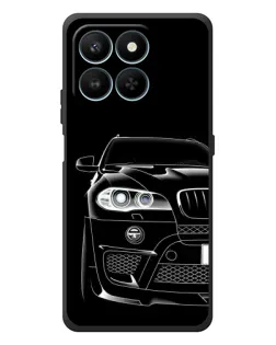 Чехол для Huawei Honor 400 Smart с картинкой «Темный силуэт BMW»