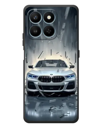 Чехол для Huawei Honor 400 Smart с картинкой «BMW в свете фар»