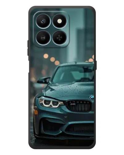 Чехол для Huawei Honor 400 Smart с картинкой «BMW в огнях города»