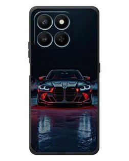 Чехол для Huawei Honor 400 Smart с картинкой «BMW на мокрой дороге»