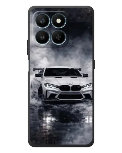 Чехол для Huawei Honor 400 Smart с картинкой «BMW сквозь туман»
