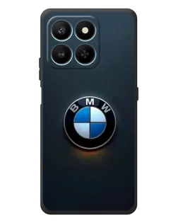 Чехол для Huawei Honor 400 Smart с картинкой «Логотип BMW — минимализм»