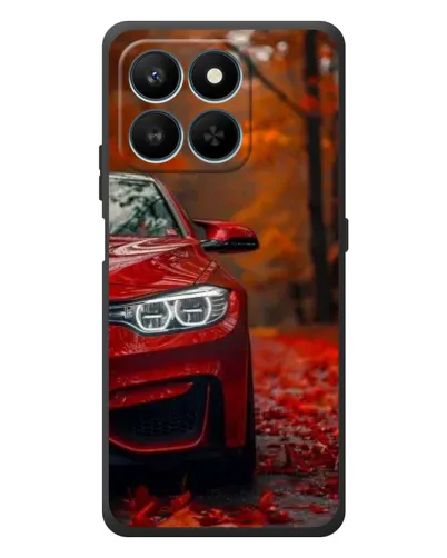Чехол для Huawei Honor 400 Smart с картинкой «Осенняя BMW M4»
