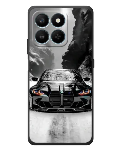 Чехол для Huawei Honor 400 Smart с картинкой «BMW — акварельный дрифт» Чехол для Huawei Honor 400 Smart с картинкой «BMW — акварельный дрифт»
