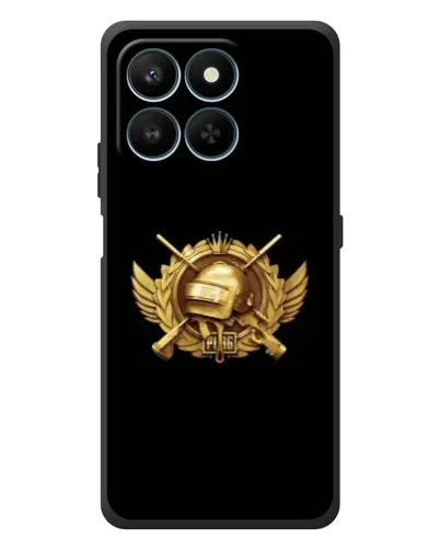 Чехол для Huawei Honor 400 Smart с картинкой «PUBG — оранжевый градиент»