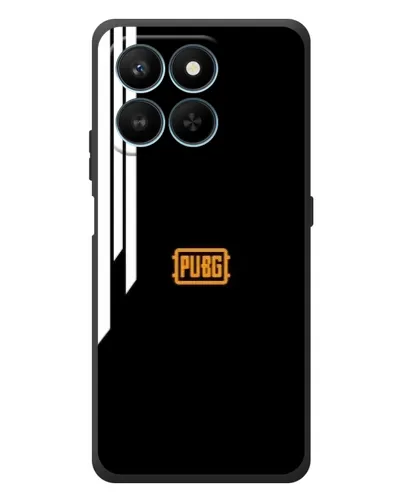 Чехол для Huawei Honor 400 Smart с картинкой «PUBG — вертикальные линии»