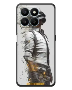 Чехол для Huawei Honor 400 Smart с картинкой «PUBG — боец в пыли»