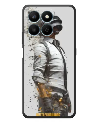 Чехол для Huawei Honor 400 Smart с картинкой «PUBG — боец в пыли»