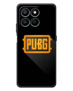 Чехол для Huawei Honor 400 Smart с картинкой «PUBG — рамка лого»
