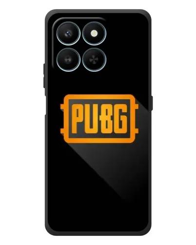Чехол для Huawei Honor 400 Smart с картинкой «PUBG — рамка лого»