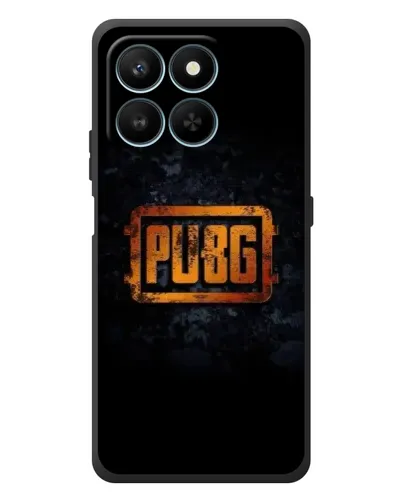 Чехол для Huawei Honor 400 Smart с картинкой «PUBG — золотой логотип»