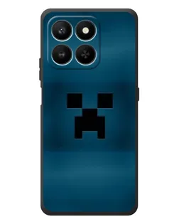 Чехол для Huawei Honor 400 Smart с картинкой «Крипер текстура»