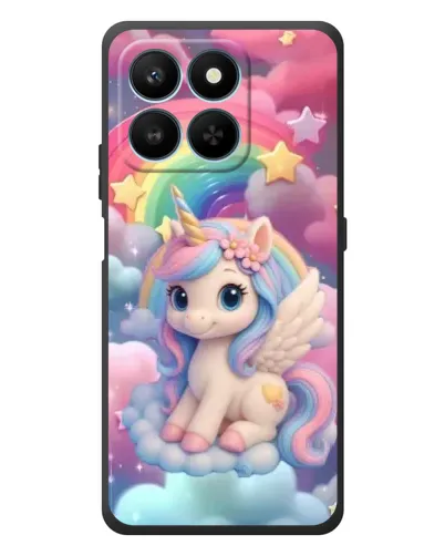 Чехол для Huawei Honor 400 Smart с картинкой «Маленький единорог»