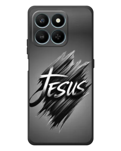 Чехол для Huawei Honor 400 Smart с картинкой «Надпись Jesus Graffiti»