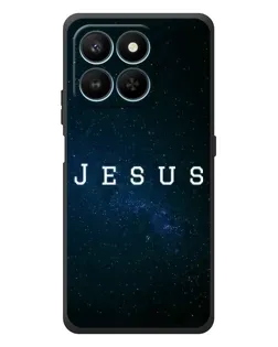 Чехол для Huawei Honor 400 Smart с картинкой «Звездное небо Jesus»