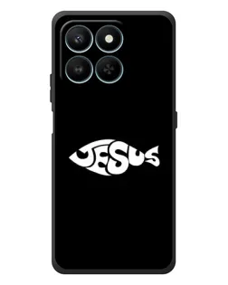 Чехол для Huawei Honor 400 Smart с картинкой «Рыба Jesus»