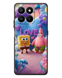 Чехол для Huawei Honor 400 Smart с картинкой «Губка Боб Патрик»