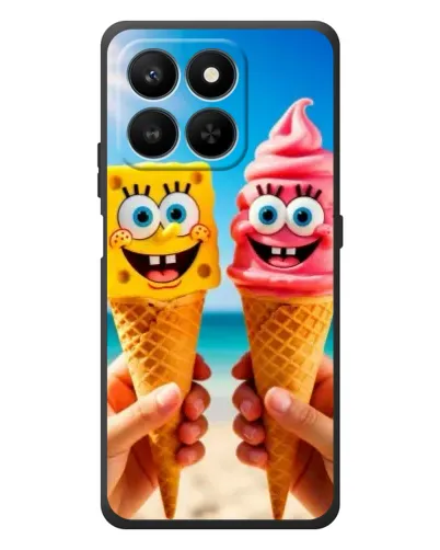 Чехол для Huawei Honor 400 Smart с картинкой «Спанч Боб мороженое» Чехол для Huawei Honor 400 Smart с картинкой «Спанч Боб мороженое»