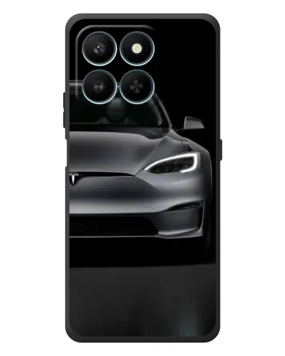 Чехол для Huawei Honor 400 Smart с картинкой «Tesla Model S Look»