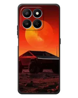 Чехол для Huawei Honor 400 Smart с картинкой «Cybertruck на Марсе» Чехол для Huawei Honor 400 Smart с картинкой «Cybertruck на Марсе»