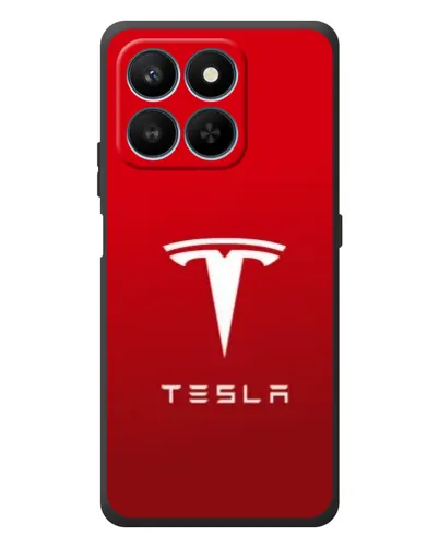 Чехол для Huawei Honor 400 Smart с картинкой «Tesla Red Classic»