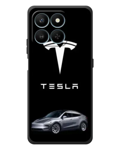 Чехол для Huawei Honor 400 Smart с картинкой «Tesla Model Y»