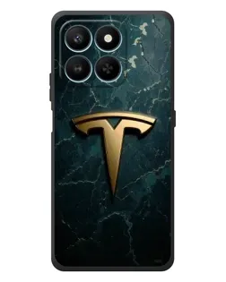 Чехол для Huawei Honor 400 Smart с картинкой «Мраморная Tesla Gold» Чехол для Huawei Honor 400 Smart с картинкой «Мраморная Tesla Gold»
