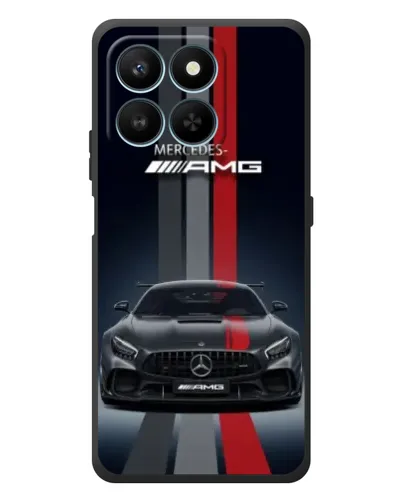 Чехол для Huawei Honor 400 Smart с картинкой «Mercedes — белый карбон» Чехол для Huawei Honor 400 Smart с картинкой «Mercedes — белый карбон»
