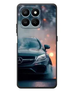 Чехол для Huawei Honor 400 Smart с картинкой «Mercedes — ночной город» Чехол для Huawei Honor 400 Smart с картинкой «Mercedes — ночной город»