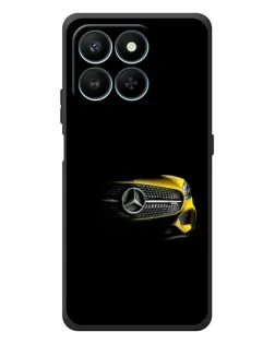 Чехол для Huawei Honor 400 Smart с картинкой «Mercedes — ретро стиль»