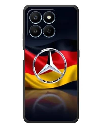 Чехол для Huawei Honor 400 Smart с картинкой «Mercedes — флаг Германии» Чехол для Huawei Honor 400 Smart с картинкой «Mercedes — флаг Германии»