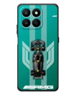 Чехол для Huawei Honor 400 Smart с картинкой «Mercedes AMG Petronas»
