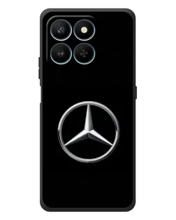Чехол для Huawei Honor 400 Smart с картинкой «Mercedes классический лого»