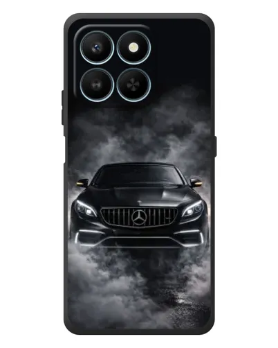 Чехол для Huawei Honor 400 Smart с картинкой «Mercedes в дыму» Чехол для Huawei Honor 400 Smart с картинкой «Mercedes в дыму»