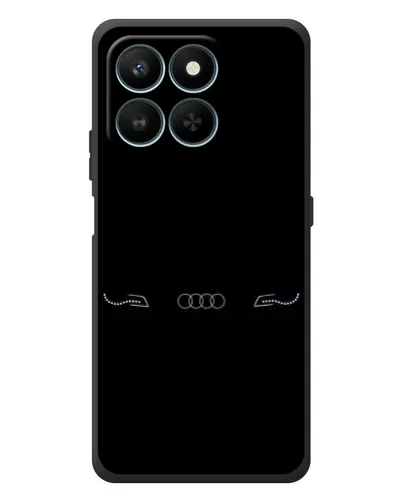 Чехол для Huawei Honor 400 Smart с картинкой «Audi — световой подпись»