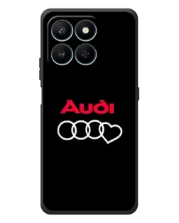 Чехол для Huawei Honor 400 Smart с картинкой «Логотип Audi Heart» Чехол для Huawei Honor 400 Smart с картинкой «Логотип Audi Heart»