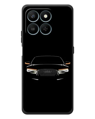Чехол для Huawei Honor 400 Smart с картинкой «Audi — ночной контур»