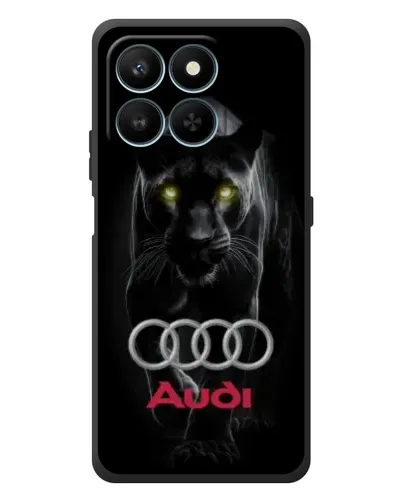 Чехол для Huawei Honor 400 Smart с картинкой «Пантера и Audi»