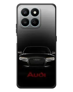 Чехол для Huawei Honor 400 Smart с картинкой «Audi — градиентный контур» Чехол для Huawei Honor 400 Smart с картинкой «Audi — градиентный контур»