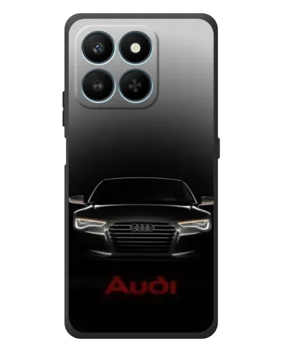 Чехол для Huawei Honor 400 Smart с картинкой «Audi — градиентный контур»