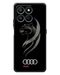 Чехол для Huawei Honor 400 Smart с картинкой «Графика — пантера и Audi» Чехол для Huawei Honor 400 Smart с картинкой «Графика — пантера и Audi»