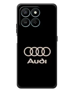 Чехол для Huawei Honor 400 Smart с картинкой «Audi — золотой логотип» Чехол для Huawei Honor 400 Smart с картинкой «Audi — золотой логотип»