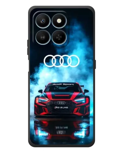 Чехол для Huawei Honor 400 Smart с картинкой «Audi Sport — неон»