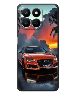 Чехол для Huawei Honor 400 Smart с картинкой «Audi — закат» Чехол для Huawei Honor 400 Smart с картинкой «Audi — закат»