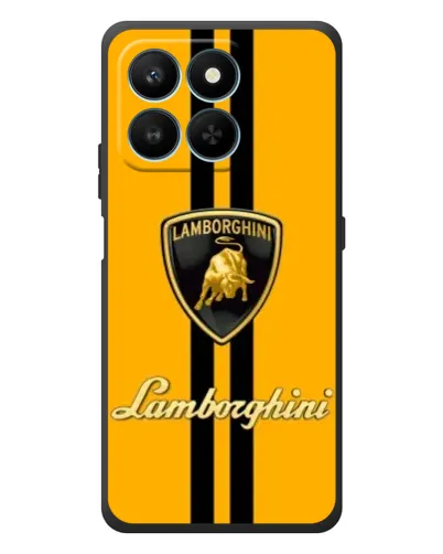 Чехол для Huawei Honor 400 Smart с картинкой «Lamborghini Stripe желтый» Чехол для Huawei Honor 400 Smart с картинкой «Lamborghini Stripe желтый»
