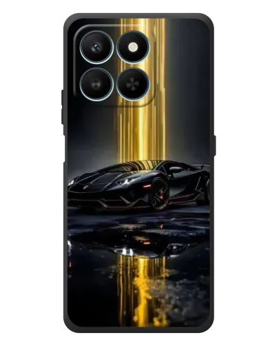 Чехол для Huawei Honor 400 Smart с картинкой «Ночной Lamborghini драйв» Чехол для Huawei Honor 400 Smart с картинкой «Ночной Lamborghini драйв»