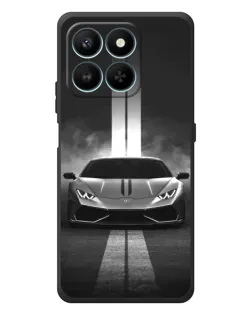Чехол для Huawei Honor 400 Smart с картинкой «Lamborghini симметрия дорог»