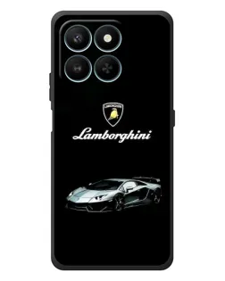 Чехол для Huawei Honor 400 Smart с картинкой «Логотип Lamborghini классика»