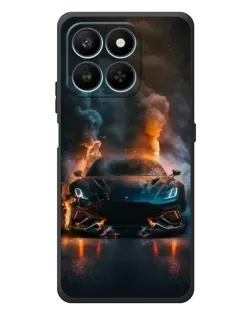 Чехол для Huawei Honor 400 Smart с картинкой «Lamborghini дымная эстетика»